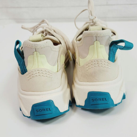 Sorel Kinetic Breakthru Day Lace Shoes in Bleached Ceramic, sz 9.5 - Picture 4 of 16